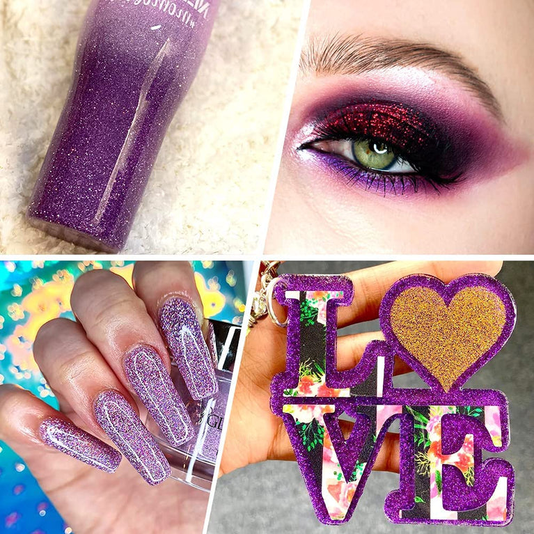 snoogg 200 gram extra fine glitter for resin nail crafts sequins powder art painting snow g