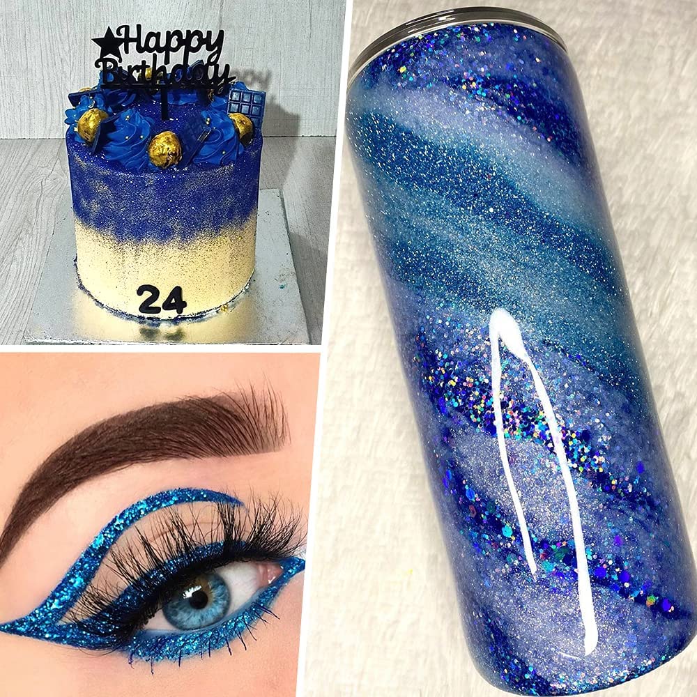 snoogg 200 gram extra fine glitter for resin nail crafts sequins powder art painting snow g