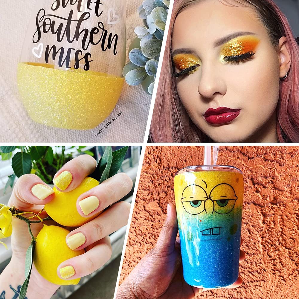 snoogg 200 gram extra fine glitter for resin nail crafts sequins powder art painting snow g