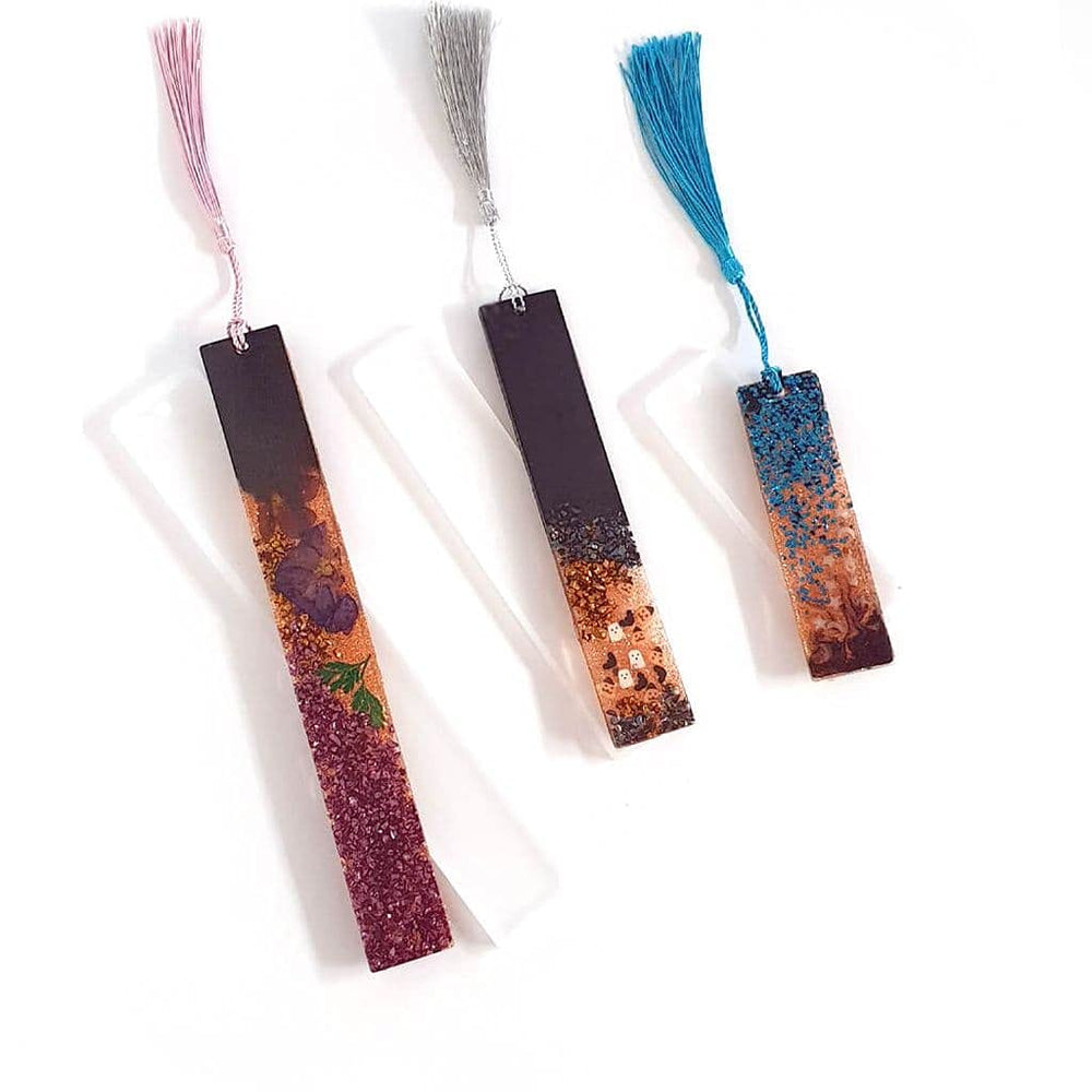 snoogg a bookmark set of 3 sizes silicone molds for epoxy resin casting for event resin art