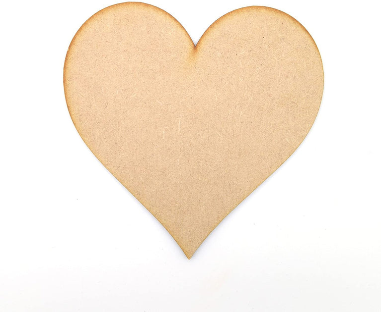snoogg art mdf shape mdf heart 945 6in c0 2