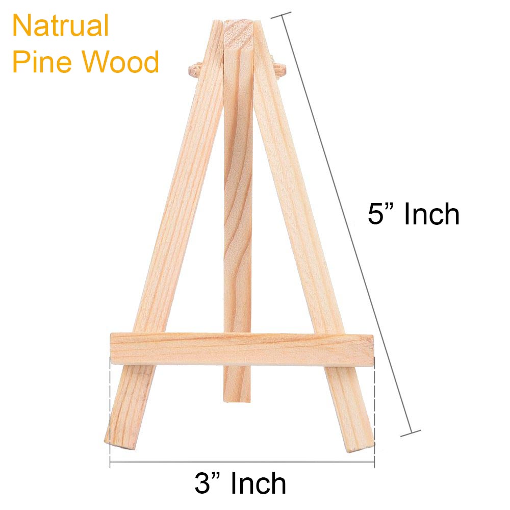 cab mini with or without easel mini stretched canvas painting frame size 5x5 6x6 inch doubl