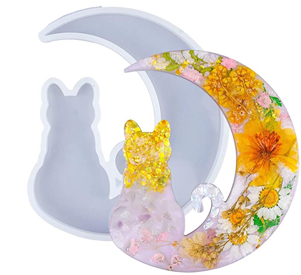 snoogg art moon decoration res deco 713 mooncat c0 1