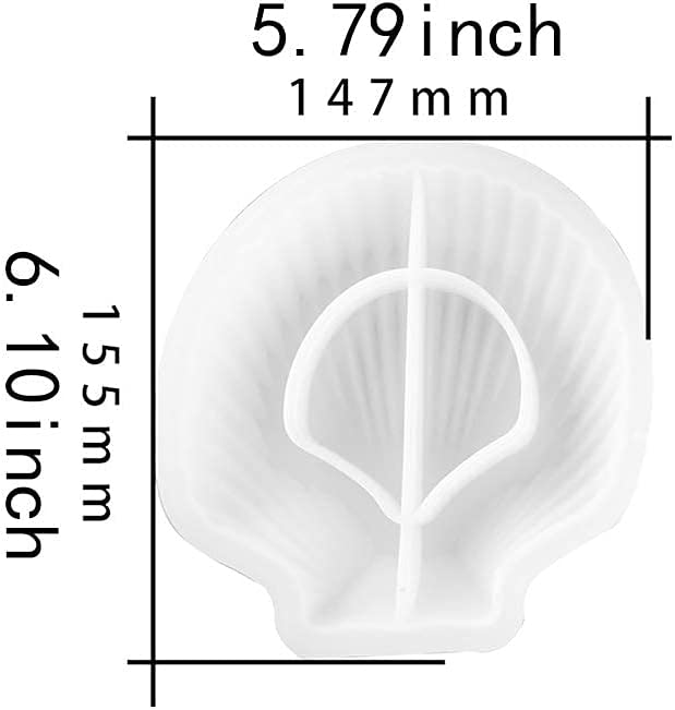 snoogg art tray molds res tray 649 seashell c0 1