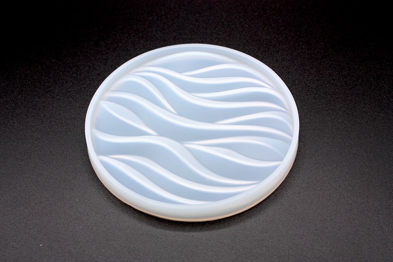 snoogg pack of 2 silicone moulds in round 3d shape for epoxy resin art diy