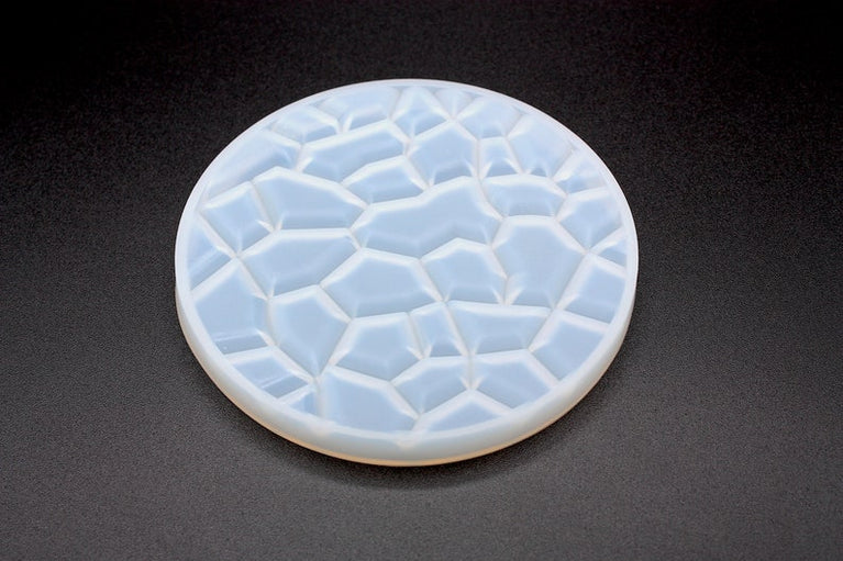 snoogg pack of 2 silicone moulds in round zb shape for epoxy resin art diy