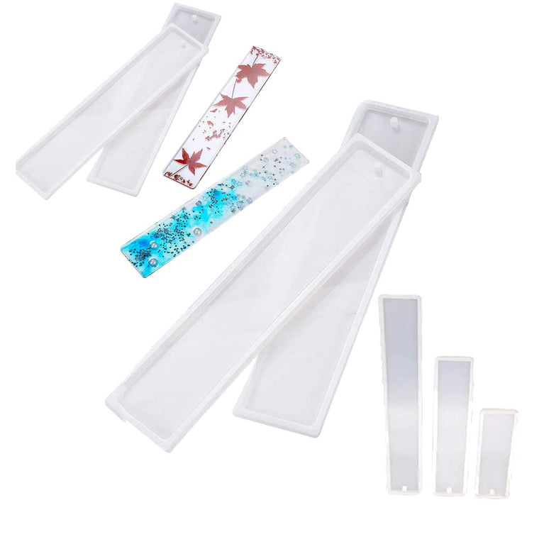 snoogg a bookmark set of 3 sizes silicone molds for epoxy resin casting for event resin art