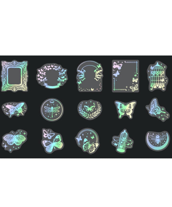 Snoogg Introduces Revolutionary Clear PET Holographic Stickers for Resin Artists