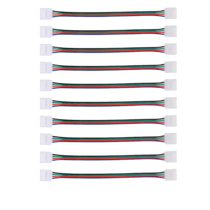Solve LED Strip Connection Problems with SNOOGG 4 Pin LED Connectors