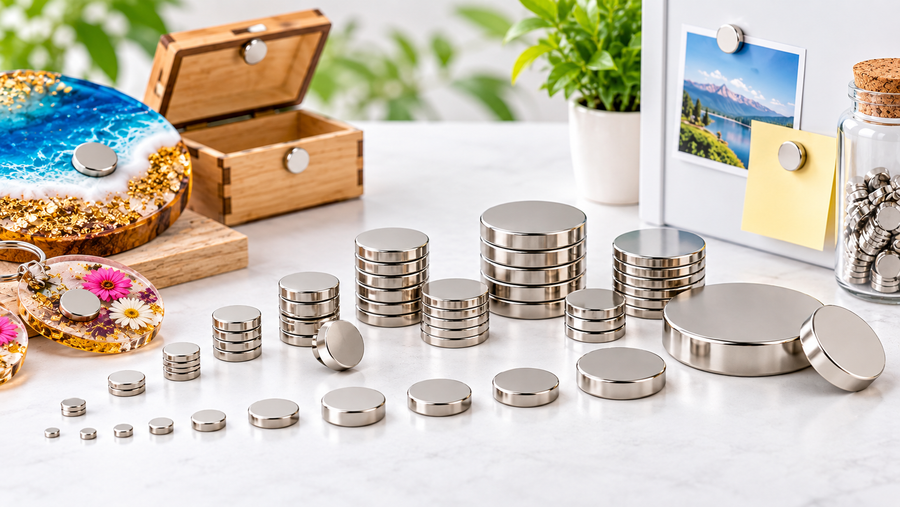 Neodymium Magnets – Strong Silver Rare Earth Magnets