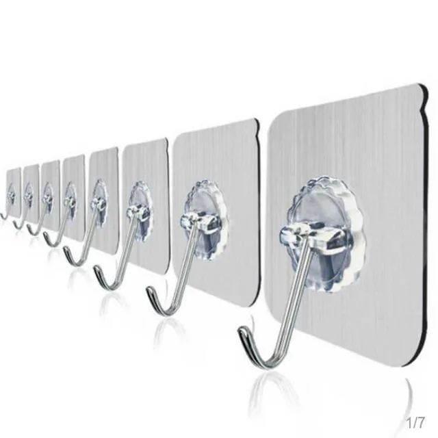 Self Adhesive Wall Hanging Hooks Heavy Duty Multi-Functional Waterproo