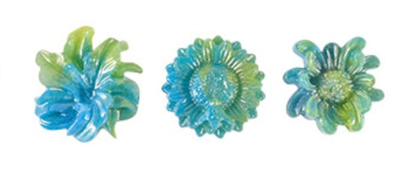 3 cavities different design resin jewellery moulds for pendent earrings key chain and more