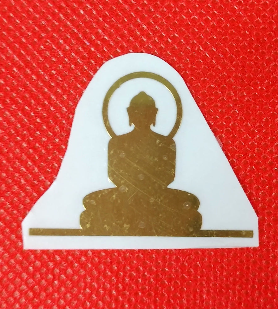 Snoogg Jainism Metal Sticker : Design-512- Mahaveer Page Work Size : 25 mm