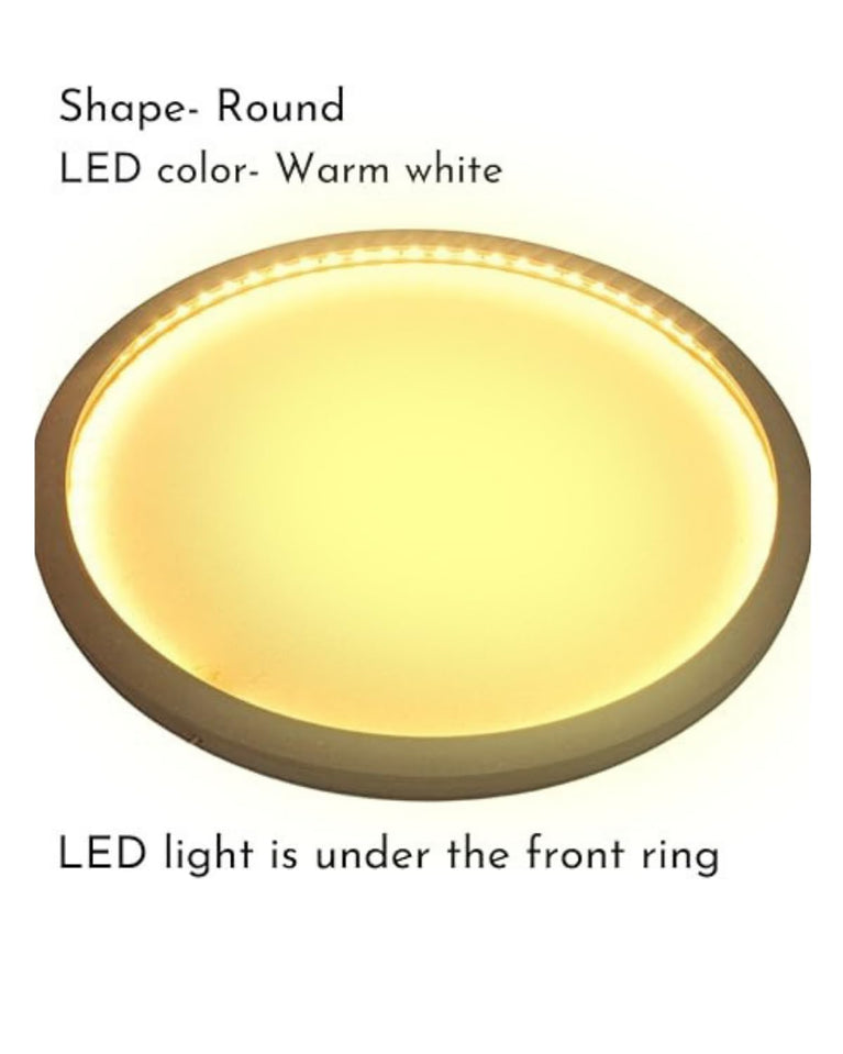 snoogg multicolour led lighted hexagon shape display frame in 6 inch for highlighting your 