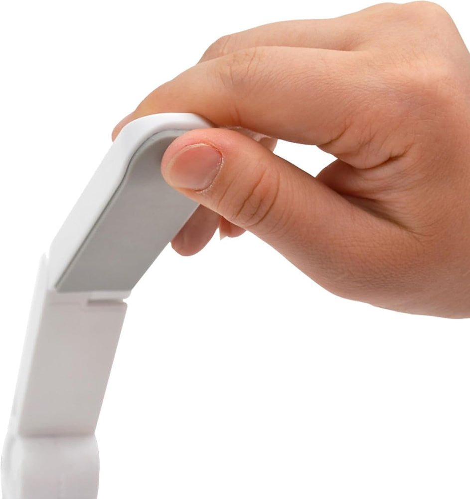 SNOOGG new Adjustable Tablet & Sign Stand: Securely Holds iPads, Galaxy, Kindles, LED Boards, Pictures. Anti-Slip, Anti-Damage Portable Display Holder