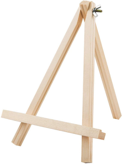 snoogg 6 tall natural pine wood tripod easel photo painting display portable adjustable tab