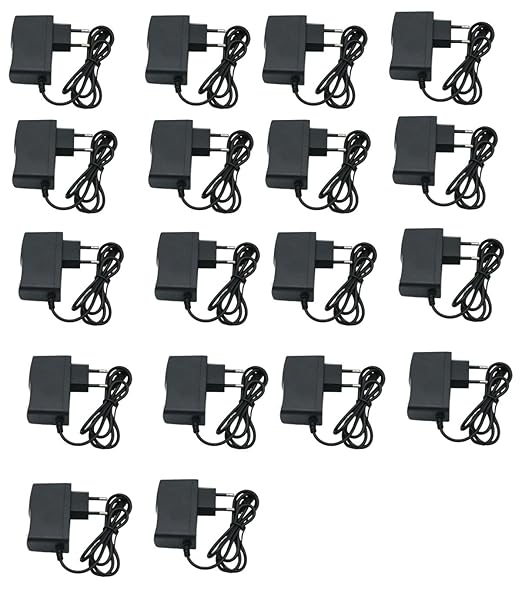 Pack of Multi 12V 2A DC Power Supply Adapter, 100-240V AC to DC 12V 2A Power Transformer