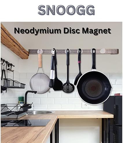 snoogg 8 x 2 mm neodymium nickel n35 disc fridge magnets for whiteboard fridge crafts diy s