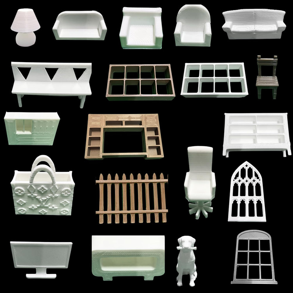 3D Home Theme Accessories Miniatures for Your Resin Art Ocean Theme and Shadow Art Box etc. Select Any 12