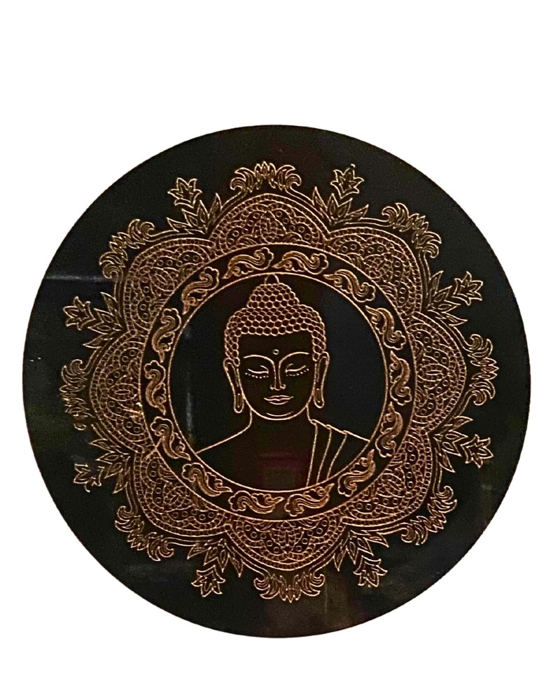 SNOOGG Contemporary Buddha Artwork â€“ Perfect for Elevating the Ambiance of Your Bedroom, Living Room, Dining Area, or Kitchen with a Refined Spiritual Touch Artwork Ready To Hang (Buddha-104)