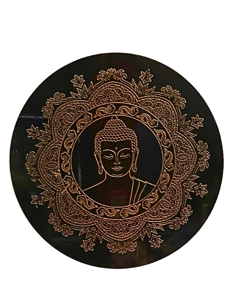 SNOOGG Contemporary Buddha Artwork â€“ Perfect for Elevating the Ambiance of Your Bedroom, Living Room, Dining Area, or Kitchen with a Refined Spiritual Touch Artwork Ready To Hang (Buddha-104)