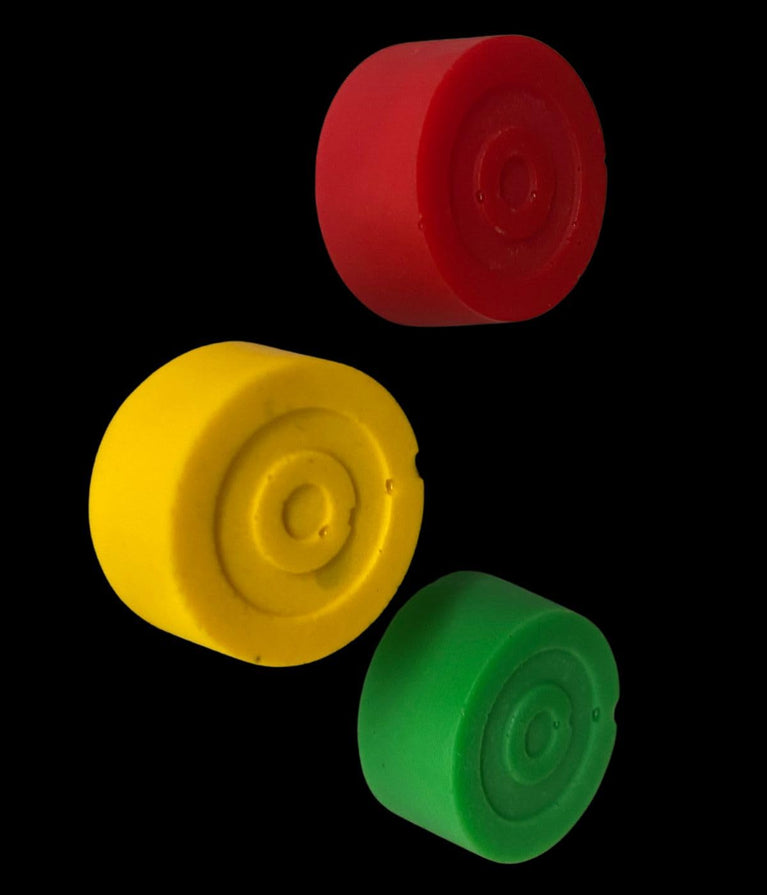 SNOOGG 3D 30 pc Pack Round Candy Circle Fridge Magnet: Decorative and Functional for Organizing Paper, Home & Office Tasks, Bulletin Board, Lockers, and Science Projects.