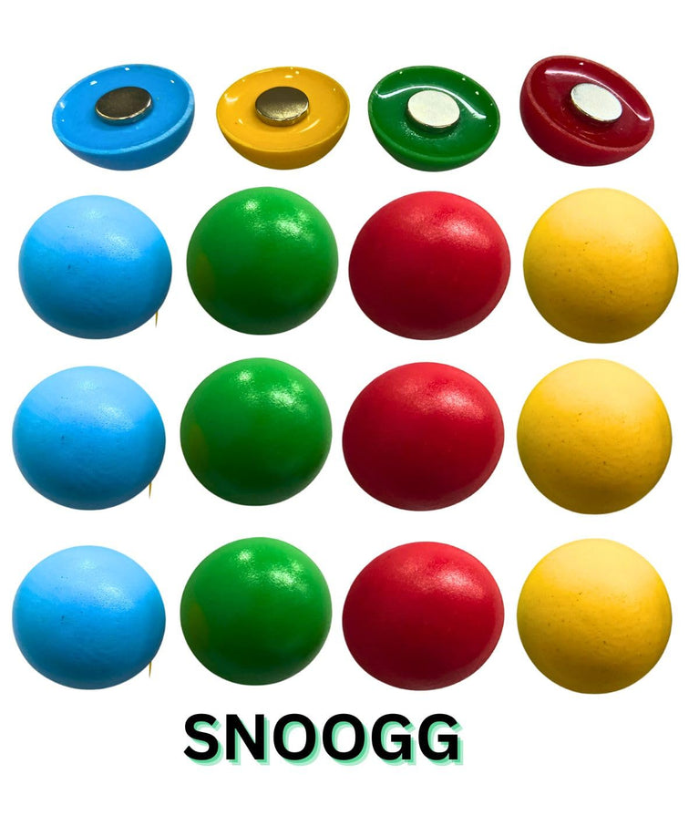 SNOOGG 3D 30 pc Pack Half Round Ball Fridge Magnet + 10 Metal Stickers ? Personalized Gift, Whiteboard, Home Decor, Map Magnets, Office, Notice Board, Message Board, Science Experiments & DIY Crafts