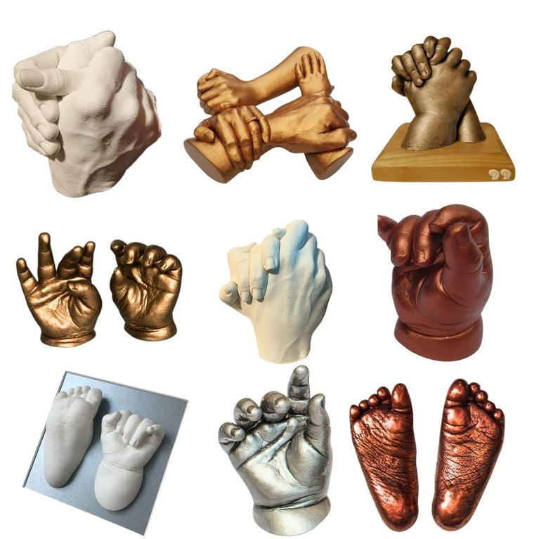 SNOOGG Hand Casting Kit: Create a Unique Memory with Couples, Adults, Kids & Friends - Perfect for Weddings, Anniversaries & Holidays