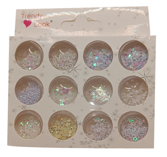 Snoogg Trendy Look Professional Nail Decoration Glitters