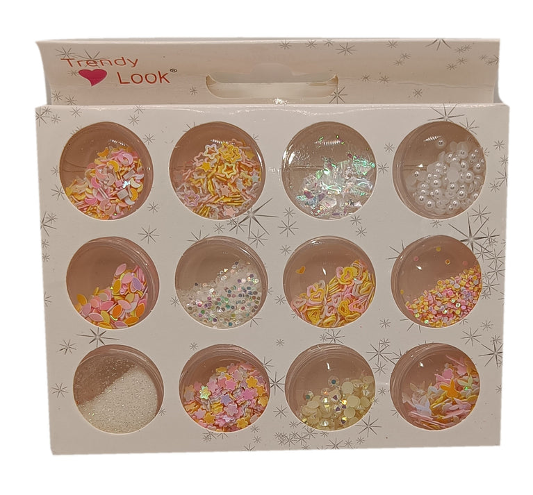 Snoogg Trendy Look Professional Nail Decoration Glitters