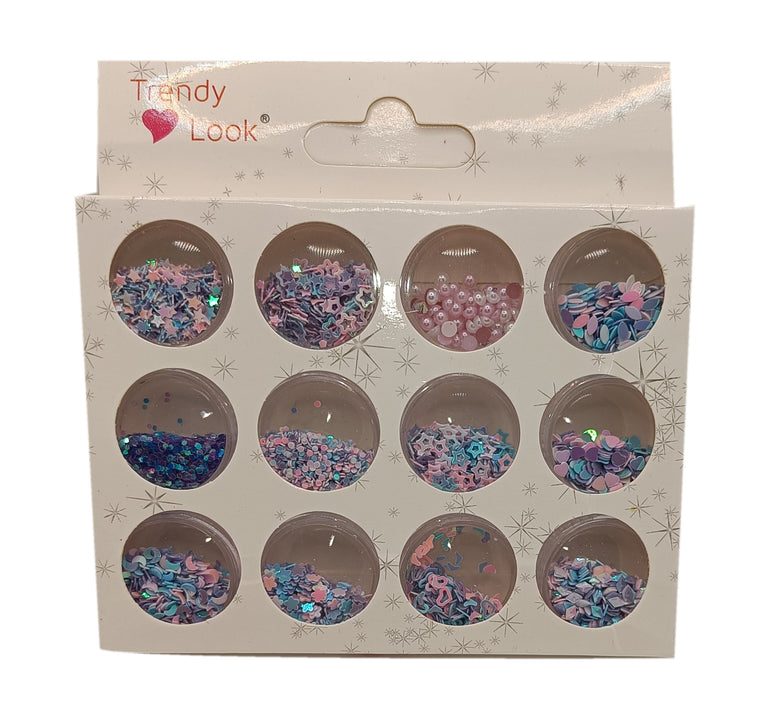 Snoogg Trendy Look Professional Nail Decoration Glitters