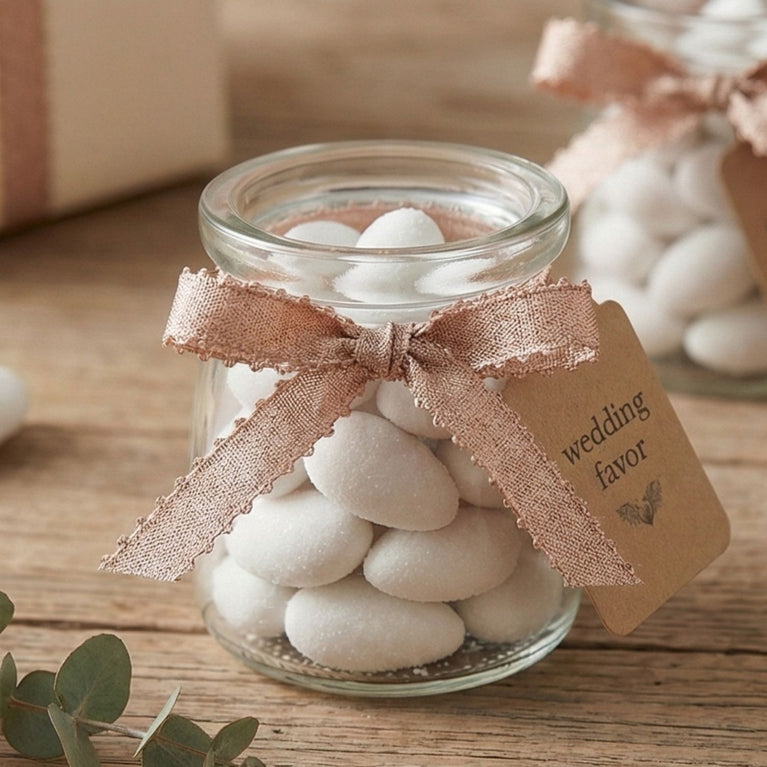 SNOOGG Rose Gold Lace Ribbon Trim 8 mm Narrow Width 100 Yards Roll for Gift Wrapping Wedding Invitations Craft Sewing Scrapbooking Card Making DIY Decoration