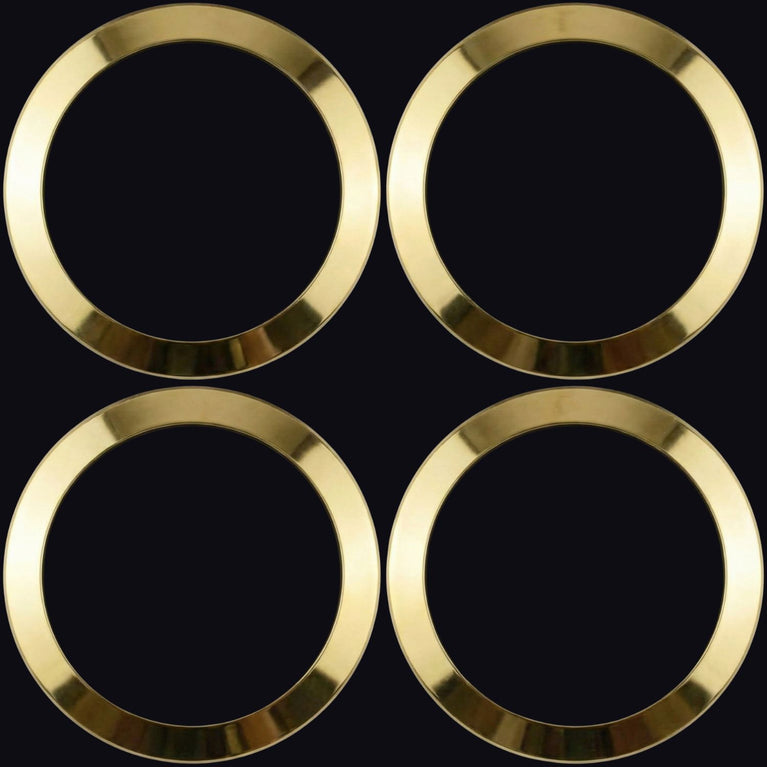 SNOOGG Pack of 4 Acrylic Rings  Sizes 232—200 mm Having Width of 16 mm, Ideal for DIY Projects, Resin Art, Home Decor, Clock Making, and Various Creative Craft Applications