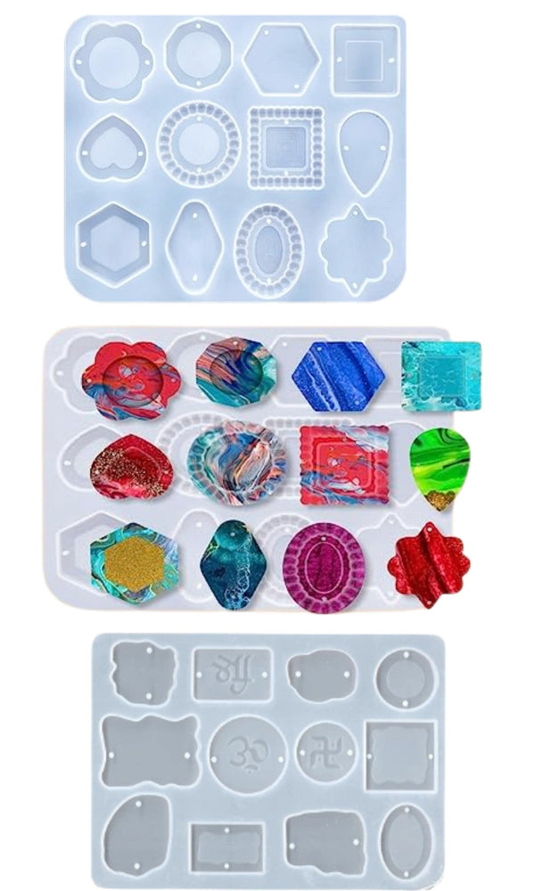 Snoogg Premium Raksha Bandhan Resin Art Kit for DIY Rakhi Making | Complete Epoxy Resin Craft Supplies, Silicone Molds, Glitters & Tools for Beginners & Pros | Create Handmade Rakhi Gifts & Decor