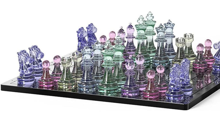 Snoogg Silicone Chess Set Mold – 6 Piece Single-Cavity King, Queen, Bishop, Knight, Rook & Pawn Mold for Epoxy Resin Casting, DIY Chess Making, Crafts & Art Supplies