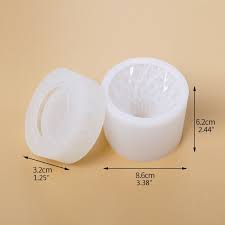 Silicone RESIN Cosmetic mould set of 2 MOLD. Heavy duty mould comes as body and top cover