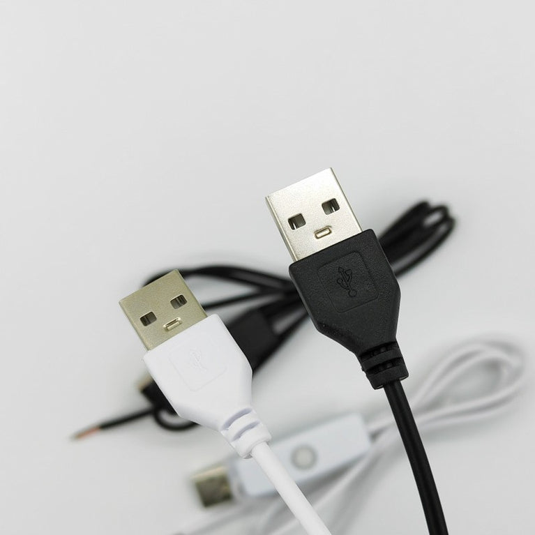 USB CABLE White PACK OF 3
