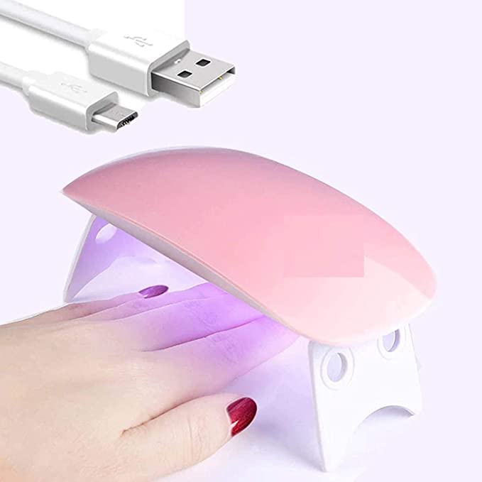 SNOOGG 6W UV Light for use as Nail Polish Dryer, UV Resin Art and excellent for making jewellery project.