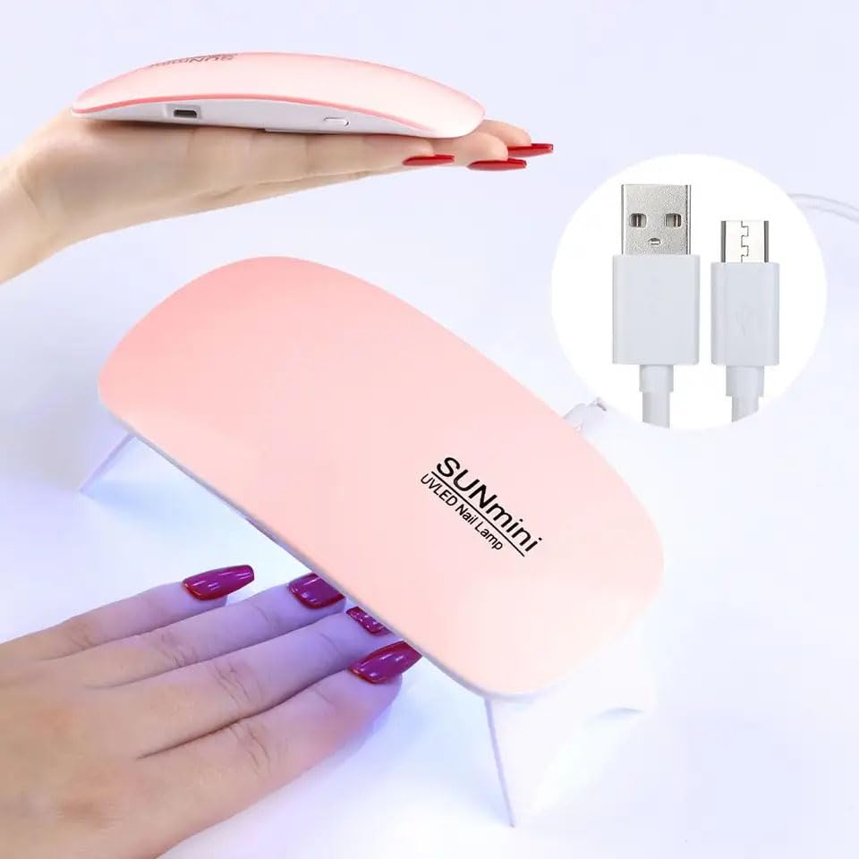 SNOOGG 6W UV Light for use as Nail Polish Dryer, UV Resin Art and excellent for making jewellery project.