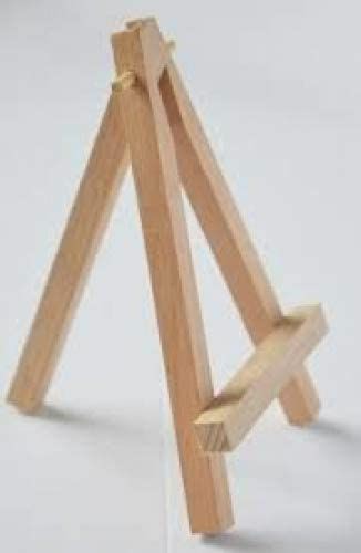 1pc 19cm Triangle Folding Small Easel Stand For Kids' Painting