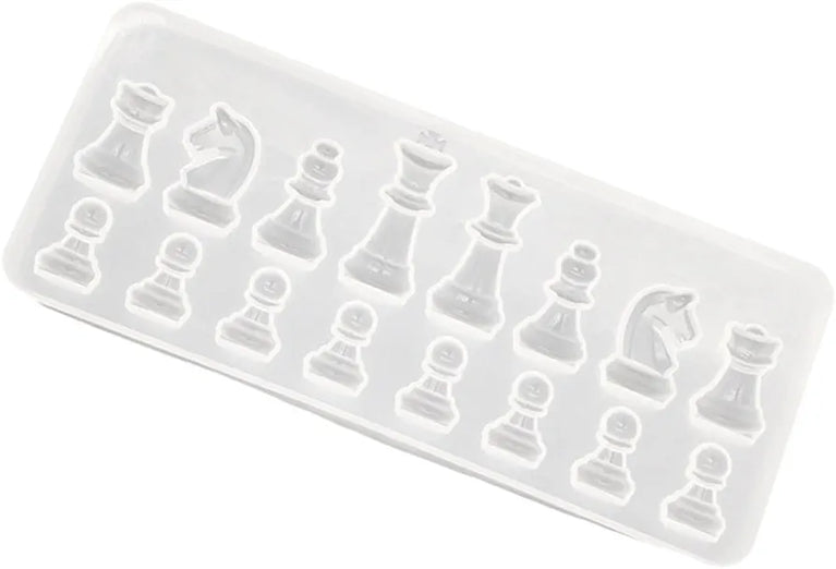Snoogg 12 inch Chess Resin Molds . Set Full 3 Set mould 12 inch Board plus 2 set of Checkers.