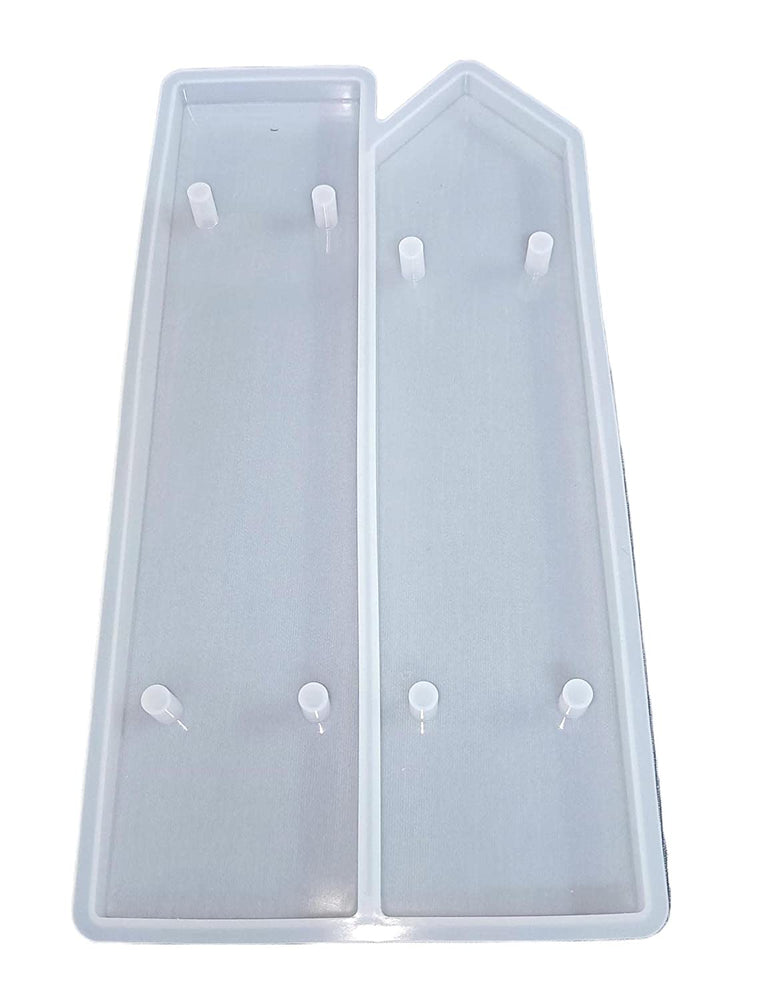 Snoogg Door Sign Name Resin Mould , Rectangle doorplate DIY , Door Sign Silicone Mould , Billboard Silicone Mould (1)
