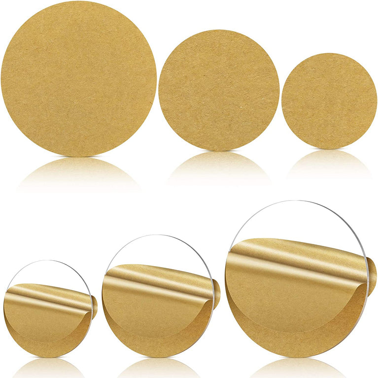 3 mm thick 4,6,8,10 12 inch round clear acrylic cutout piece for Resin Art Clock making.