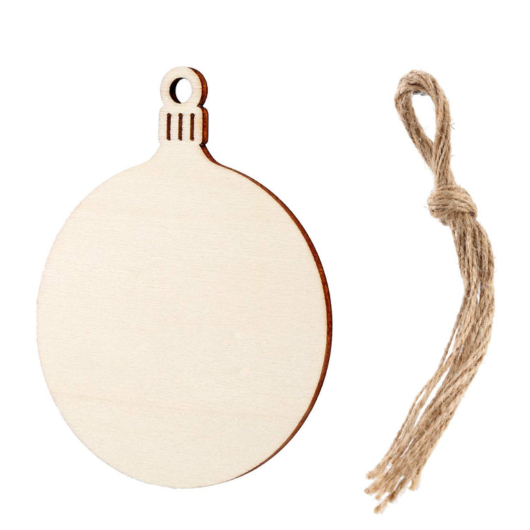 TAG MDF Bell Shape Size Approx 3.5 Inch . Snoogg Unfinished Natural DIY MDF Wood Tags10 Piece Pack.