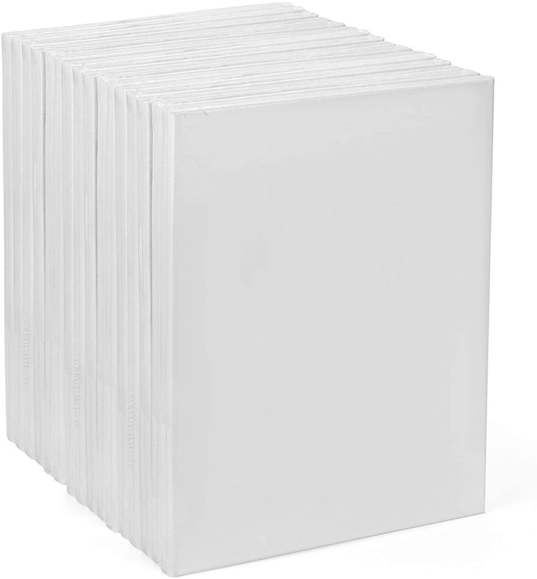 SNOOGG Pack of 2 Painting Canvas Board Panel Size : 10X10 Inch White double Primed Artist Quality For  Oil Acrylic and Mix Media Painting