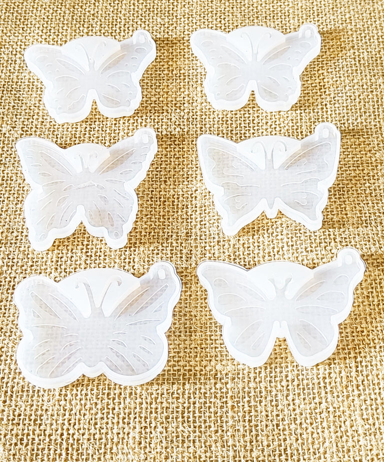 Butterfly Silicone Mold Assortment (6 Cavity), Insect Mould, Resin E, MiniatureSweet, Kawaii Resin Crafts, Decoden Cabochons Supplies