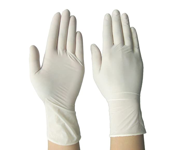 LaTeX examantion protective gloves High quality comes as pair â€œ ( 2 pc pack )