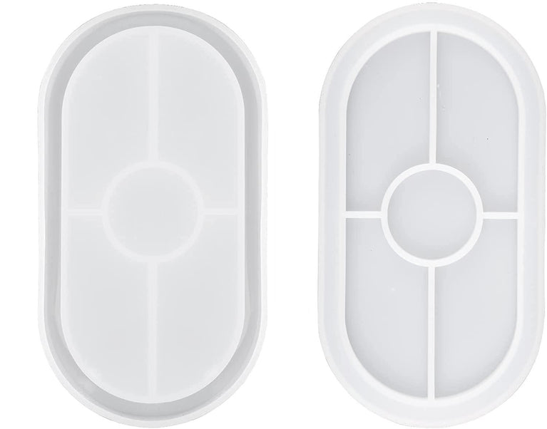 Silicone RESin 12 inch Oval / Capsule shape heavy Duty tray Mould. Size is about 12 inch